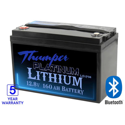 THUMPER PLATINUM LITHIUM 160AH LiFePO4 BLUETOOTH BATTERY