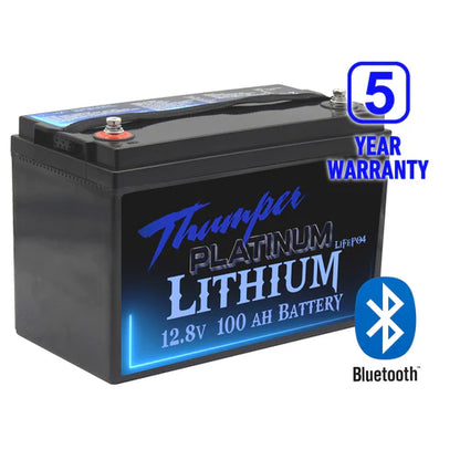 THUMPER PLATINUM LITHIUM 100AH LiFePO4 BLUETOOTH BATTERY