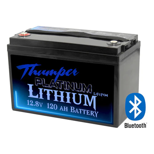 THUMPER PLATINUM LITHIUM 120AH LiFePO4 BATTERY + BLUETOOTH