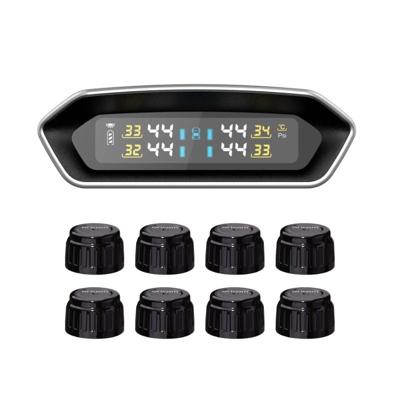 REAL TIME TYRE PRESSURE MONITORING SYSTEM 8 EXTERNAL SENSORS