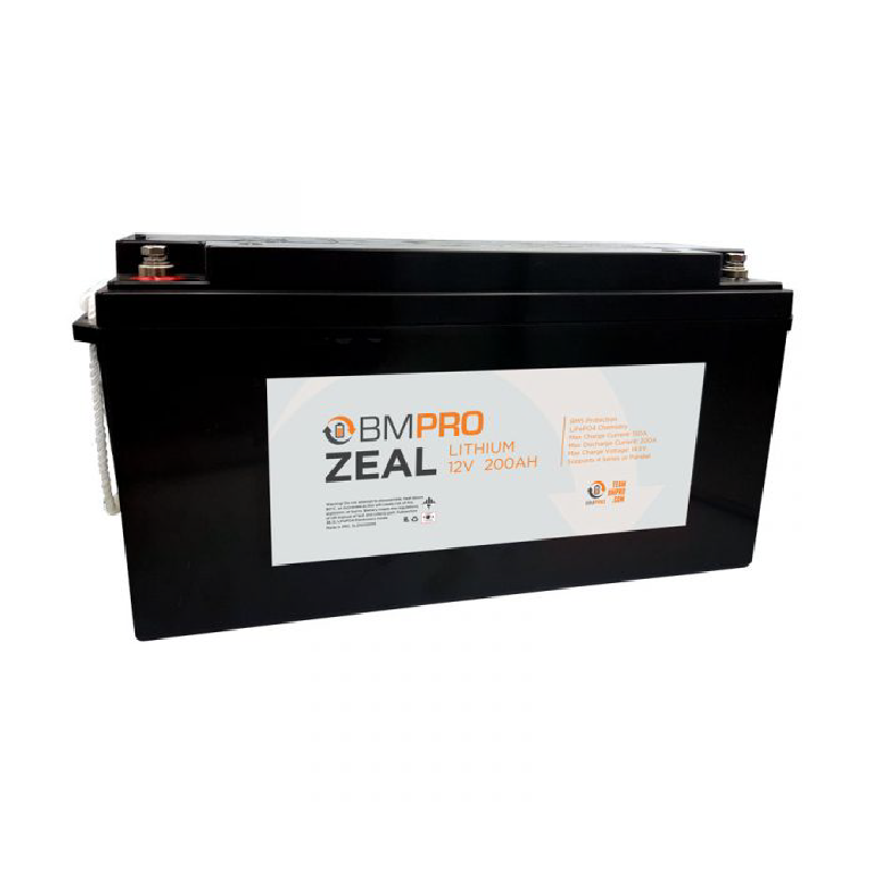 ZEAL 12V 200AH LITHIUM LiFePO4 BATTERY