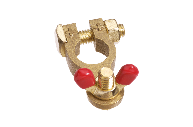 WINGNUT BRASS BATTERY TERMINAL