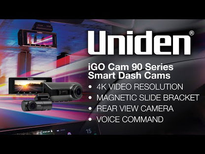 iGO CAM 90R 4K SMART DUAL DASHCAM